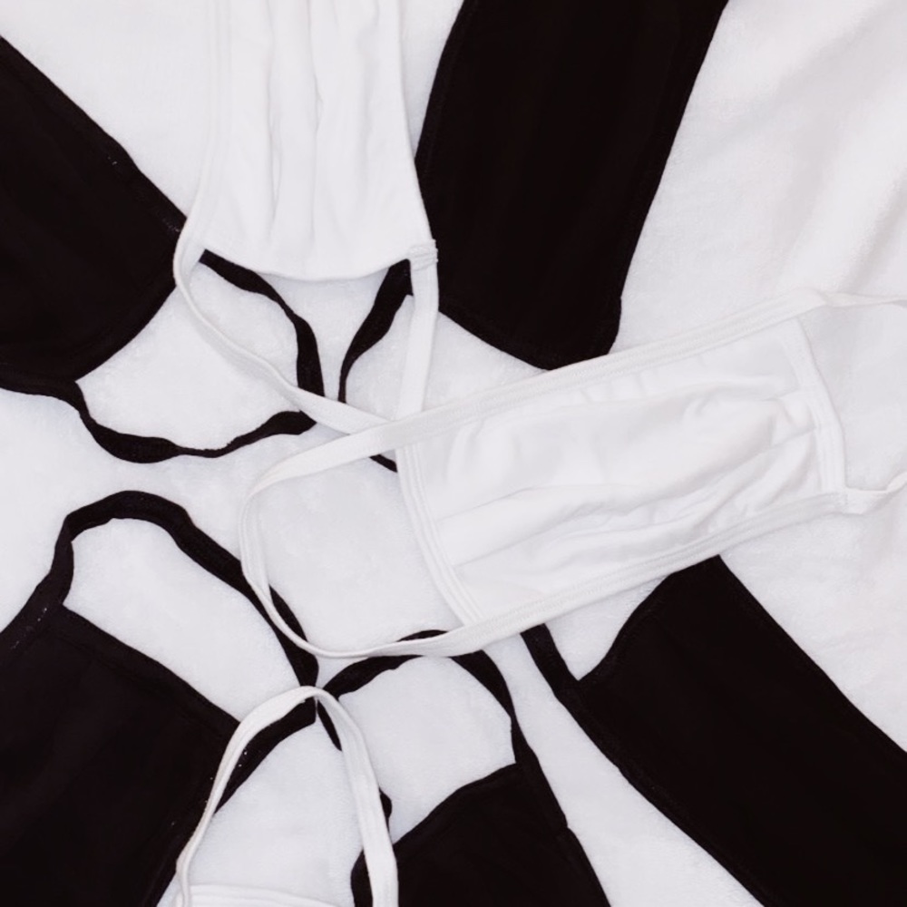 Black Adult Cotton Face Masks